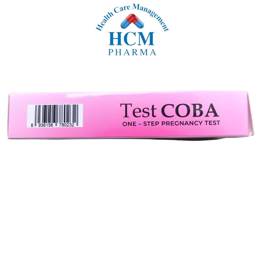 Que thử thai 2 vạch TEST COBA công nghệ mới, cho kết quả chính xác siêu nhanh, chỉ sau 60s HCM PHARMA DHG17