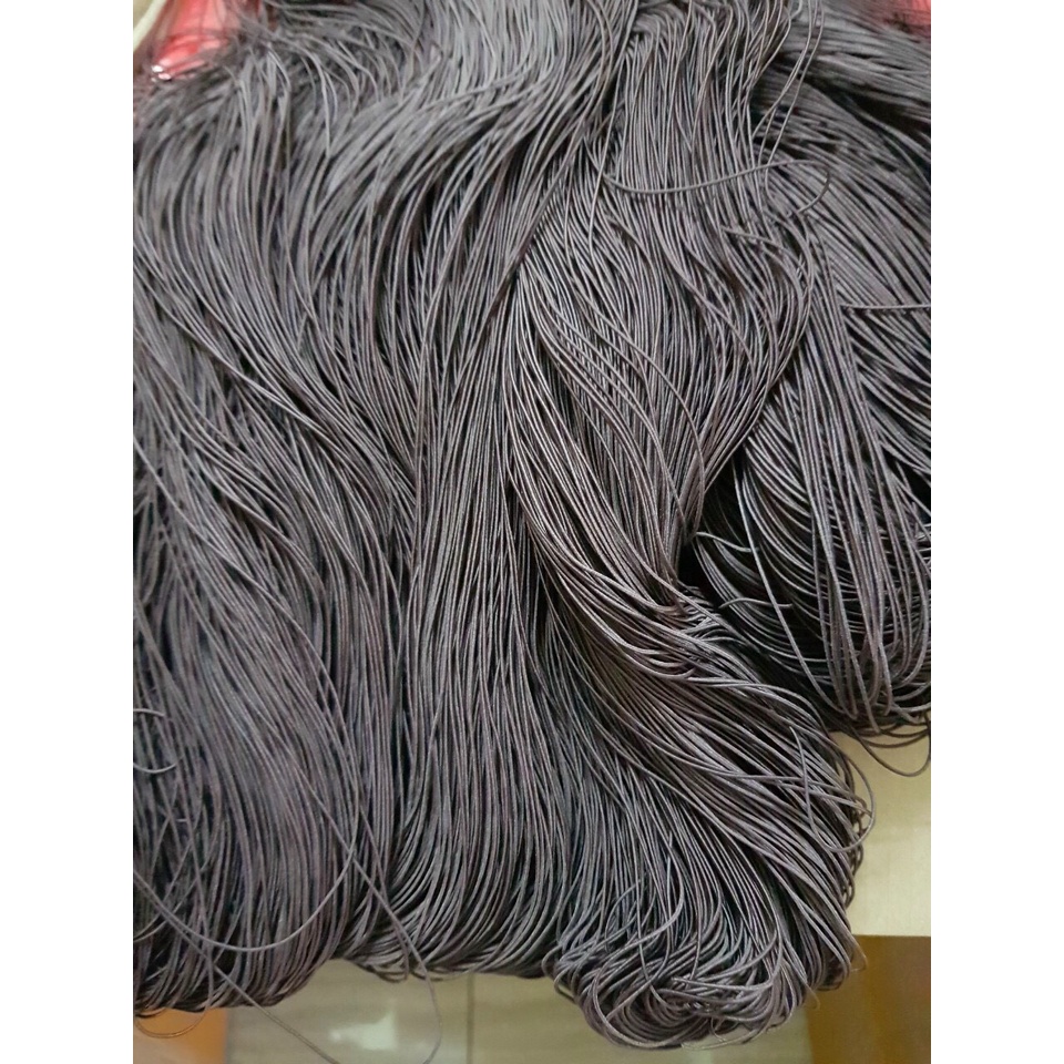 Dây thun xâu chuỗi hạt dây xâu trầm hương vòng tay vòng cổ dày 0.6mm  thun tơ