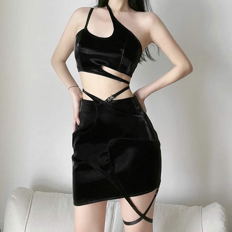 Set Váy Dây Chéo Chiến Binh