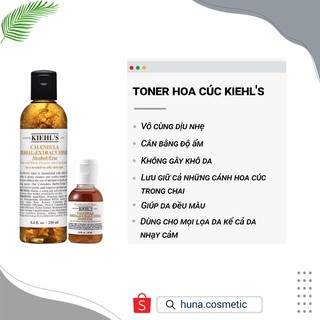 [AUTH] TONER KIEHL’S HOA CÚC 250ML