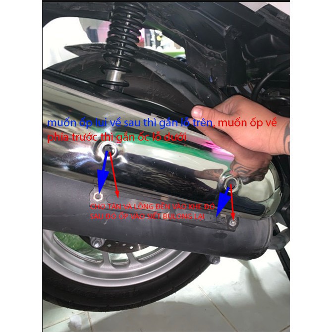 Ốp bô inox nhập lắp sh 2012-2016