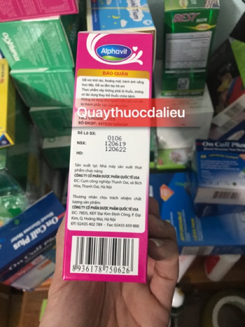 ALPHAVIT ĂN NGON,NGỦ TỐT CHO BÉ