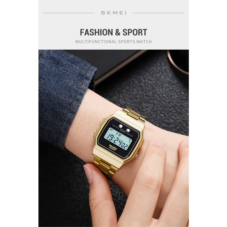 Đồng Hồ Điện Tử Hiển Thị Ngày Giờ SKMEI