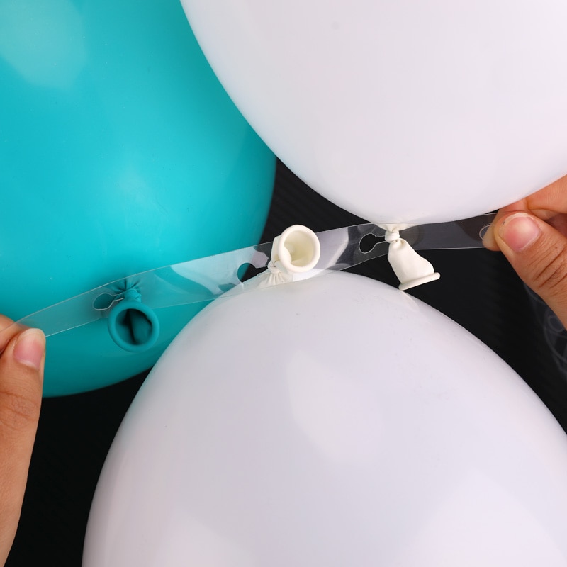 Cuộn dây nối bong bóng trang trí tiệc trong suốt dài 5m
