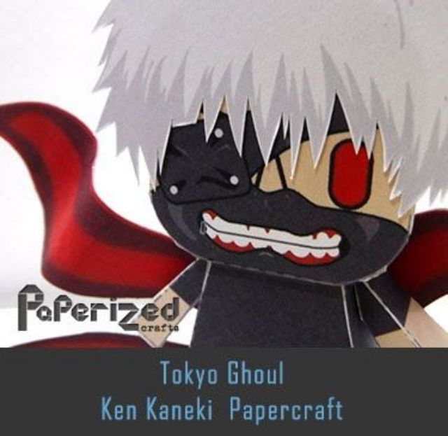 Mô hình giấy anime [Tokyo Ghoul] Chibi Kaneki Ken