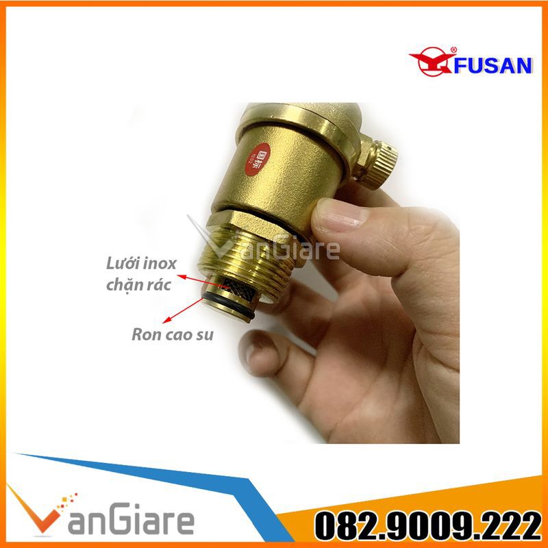 Van xả khí tự động phi 21 27 PN16 Fusan Đài Loan - Auto Air Valve