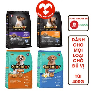 Thức Ăn Hạt Cho Chó Hạt Ganador 400g Nhiều Vị - Miki Petshop