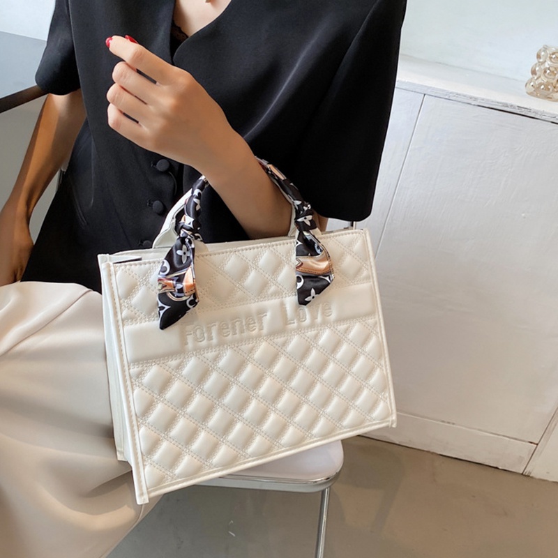 Túi Xách Cỡ Lớn Họa Tiết Hình Thoi / Chữ Cái Thời Trang Cho Nữ