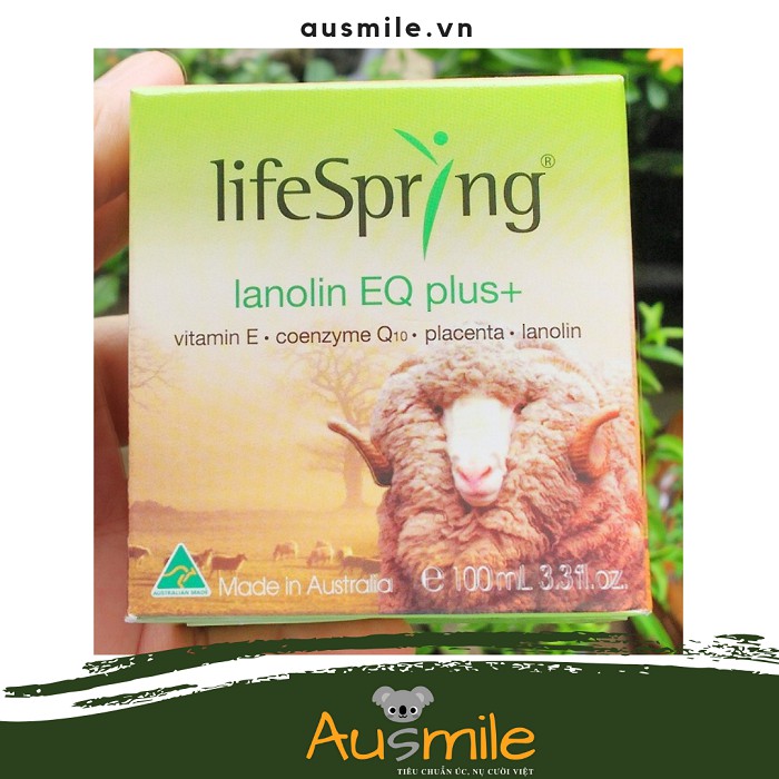 Kem dưỡng săn da LifeSpring Lanolin EQ Plus+