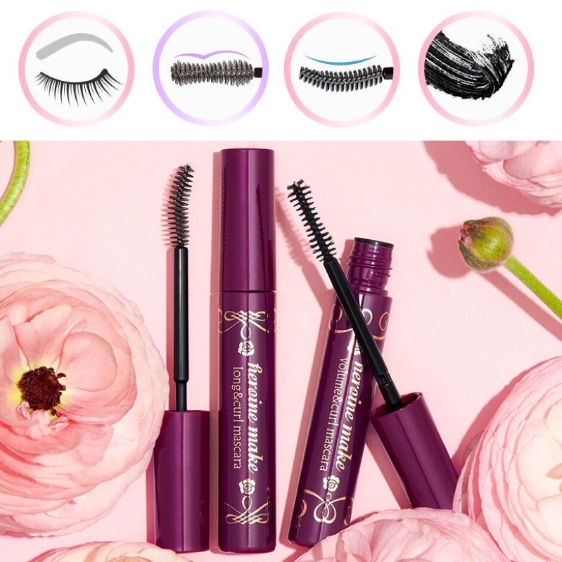 Mascara kissme  heroin make EX - Long and Curl 6g phiên bản Hàn Quốc
