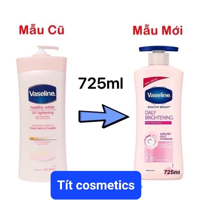 Dưỡng thể Vaseline 725ml