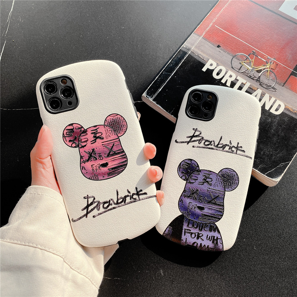 Ốp điện thoại da mềm chống sốc bảo vệ camera cho IPhone 12pro max 12mini 11Pro Max XS Max XR SE 2020 7 8 Plus | BigBuy360 - bigbuy360.vn