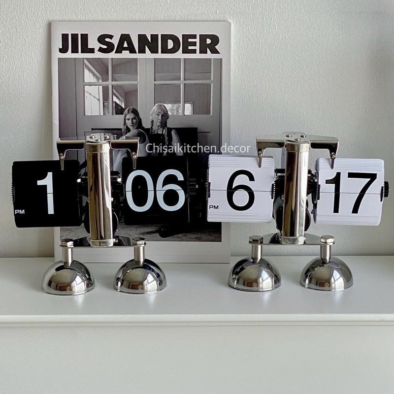 Đồng hồ Auto Flip Retro Clock. Đồng hồ cơ tự động lật số style cổ điển.