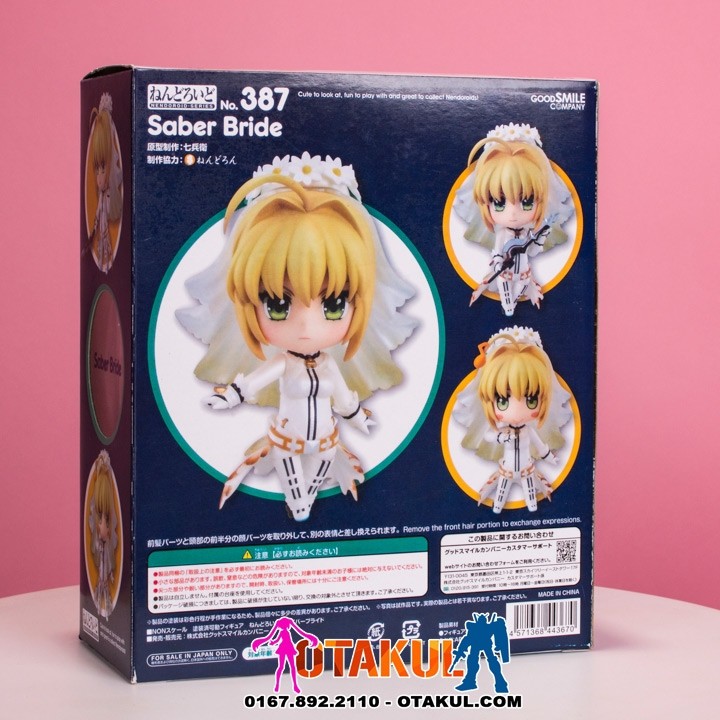 Mô Hình Nendoroid 387 - Saber Bride - Fate/EXTRA CCC