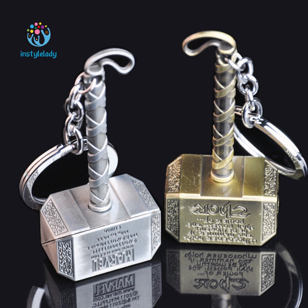 Móc Khóa Hình Búa Thor Mini Thời Trang