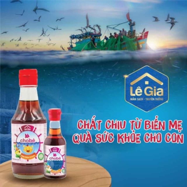 NƯớC MẮM LÊ GIA CHO BÉ (60ml)