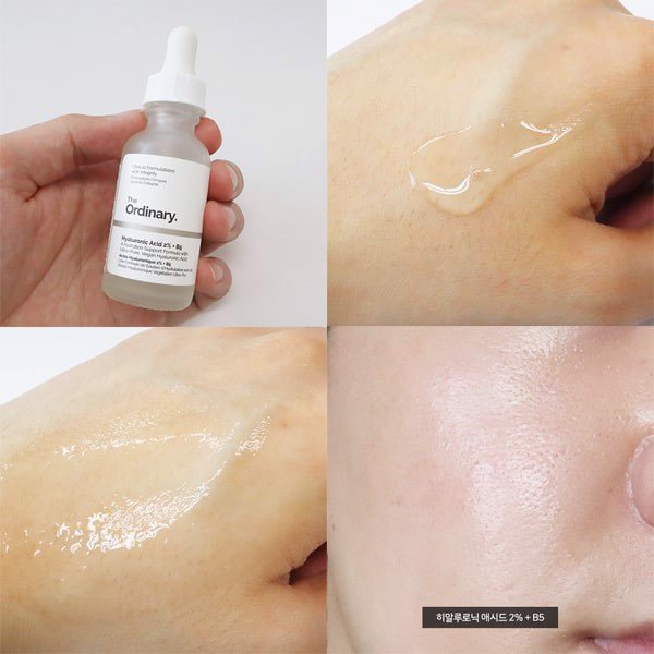 Serum THE Ordinary Hyaluronic Acid 2% + B5 - Cấp Ẩm Tức Thì, Phục Hồi Làm Dịu Da