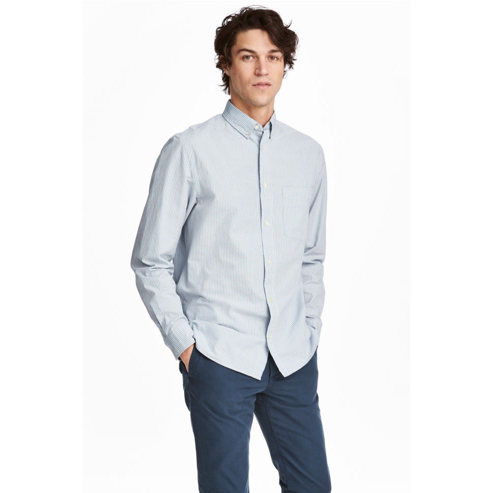 Áo sơ mi nam Oxford HM