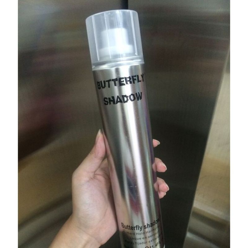 Gôm xịt tóc nam Butterfly Shadow150ml,320ml, 600ml , Gôm bạc giữ nếp tạo kiểu nam nữ chính hãng Camy shop68