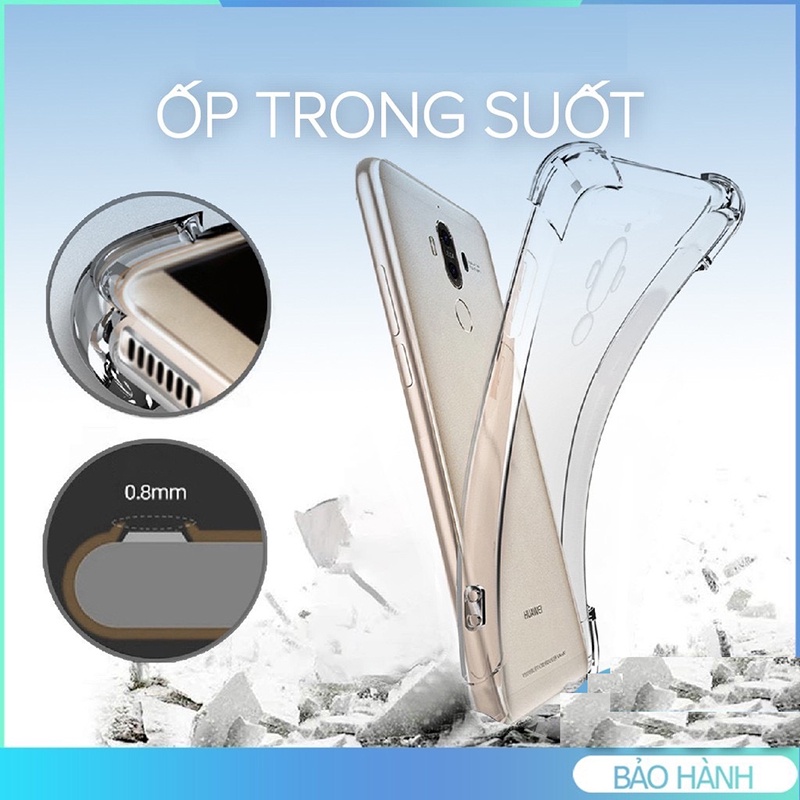 Ốp Iphone Silicon Chống Sốc Phát Sáng Trong suốt chất liệu nhựa mềm Cho iPhone 6/7/8/Plus/11/12/13/Pro/Max