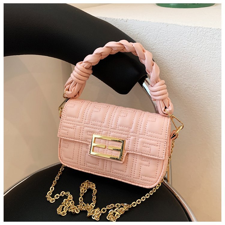 Túi Đeo Vai Hình Vuông Cỡ Nhỏ Thêu Họa Tiết Độc Đáo Thời Trang Cho Nữ