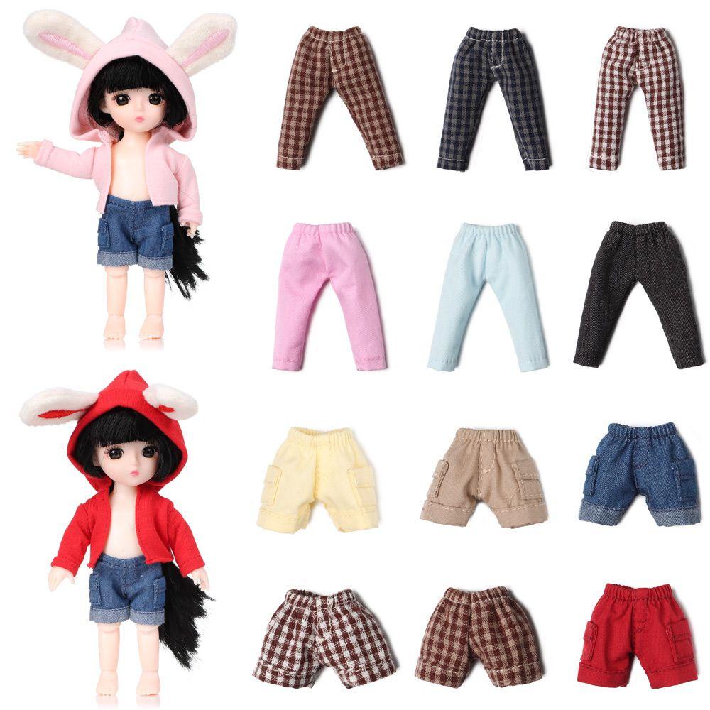 LUOL Áo Hoodies Và Quần Ngắn Cho Búp Bê 12~16cm