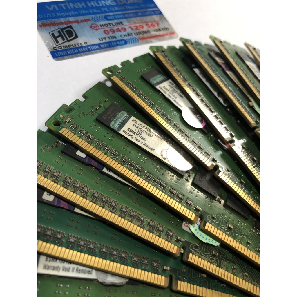ram cho sever xài dc h61 d ddr3 8g/1600 kingston cho main server h81 h61 b75 b85 z77 z97 ,,,