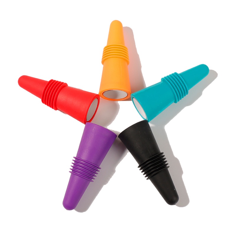 Nắp đậy chai rượu bằng silicone chống rò rỉ tiện dụng