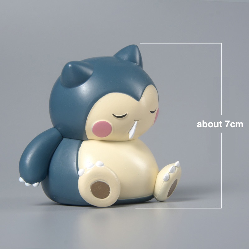 Mô Hình Nhân Vật Psyduck Snorlax Gonbe Đang Ngủ Hoạt Hình Pokemon Bằng Pvc