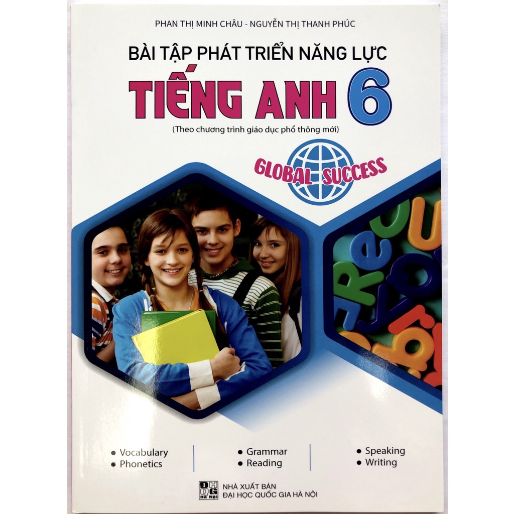 Sách - Bài tập phát triển năng lực Tiếng Anh 6 (Chương trình giáo dục phổ thông mới Global Success)