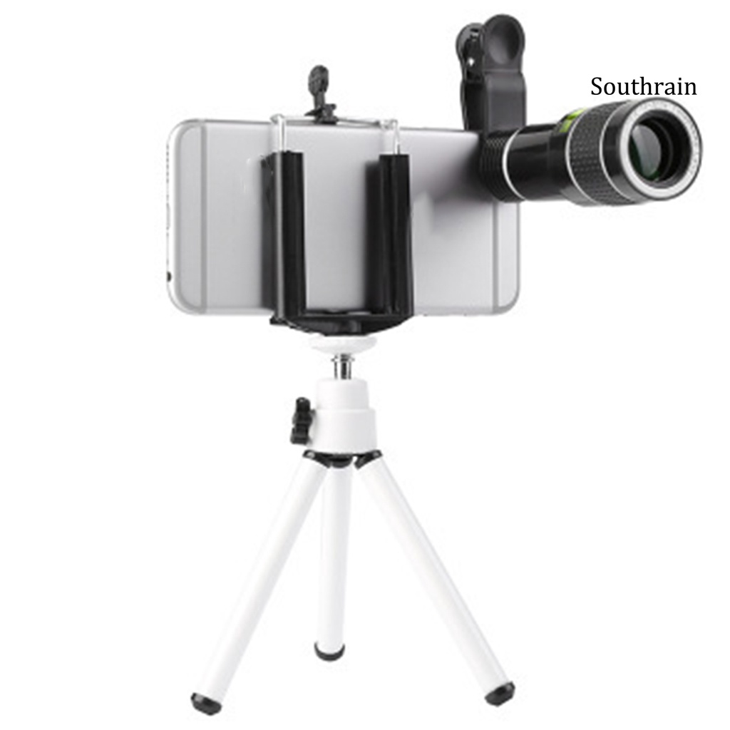 SOU--20X Universal Zoom HD Telescope Mobile Phone Camera Telephoto Lens with Clip