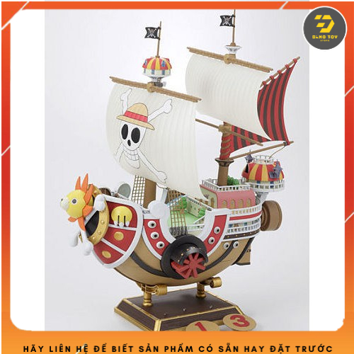 Mô Hình Tàu THOUSAND SUNNY 28CM Có Nhân Vật Đi Kèm - One Piece