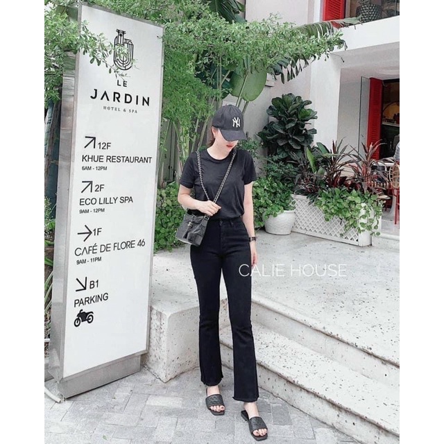 mã 59-615 QUẦN JEAN LOE ĐEN