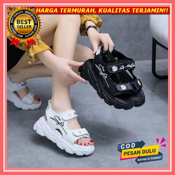 Dép Sandal Cao Su Đế Xuồng Hở Ngón Quai Ngang Hình Ngọn Núi Thiên Nga Mẫu 2 Thời Trang Mới Nhất Phong Cách Hàn Quốc Cho Nữ