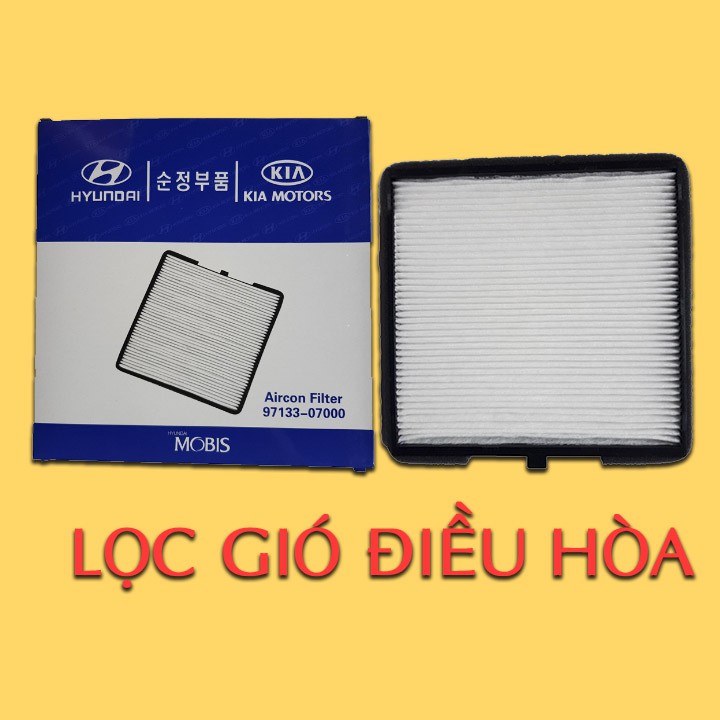 Lọc gió điều hòa Kia Morning, Kia Picanto, Hyundai I10, Hyundai Get 2012-2015 - 9713307000