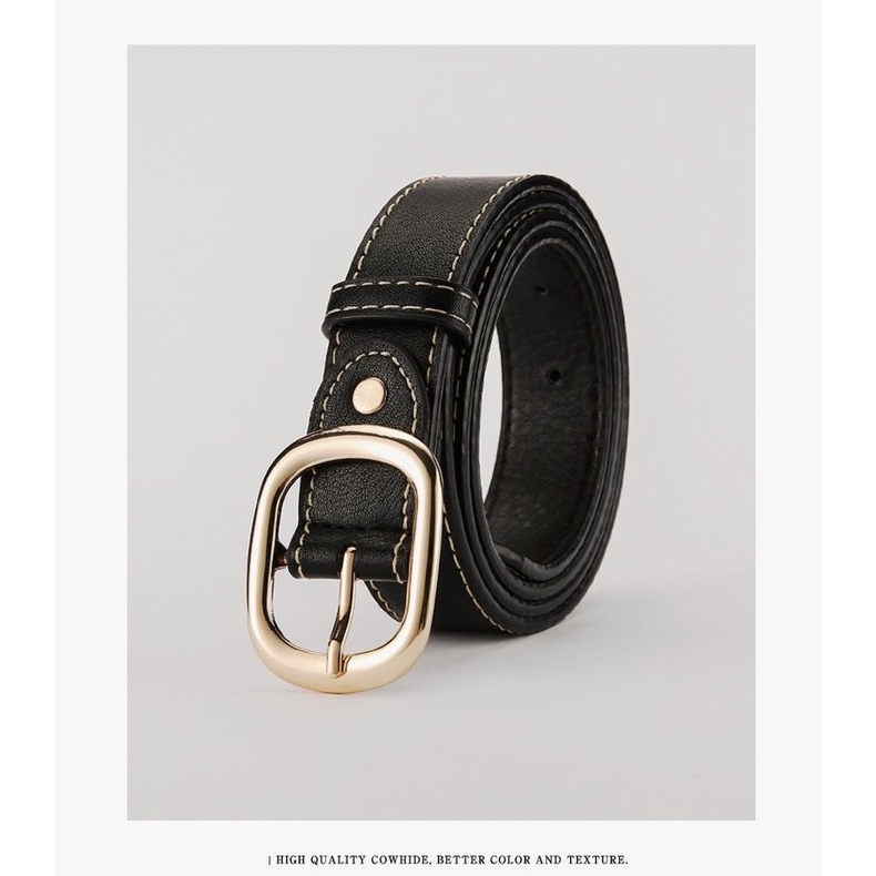 Thắt lưng nữ Ulzzang vuông đơn giản  TL001 - Thắt Lưng Giá Tố