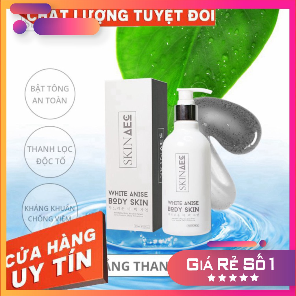 [RẺ] KÍCH TRẮNG THAN HOẠT TÍNH SKIN AEC ANISE | BigBuy360 - bigbuy360.vn