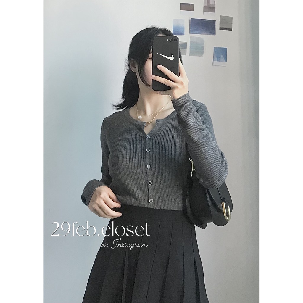 Áo cardigan len cúc dọc (Ảnh video 29feb chụp) - 9001 | BigBuy360 - bigbuy360.vn