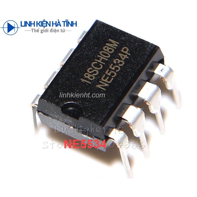 NE5534P NE5534 IC KHUẾCH ĐẠI ÂM THANH NHẬP KHẨU