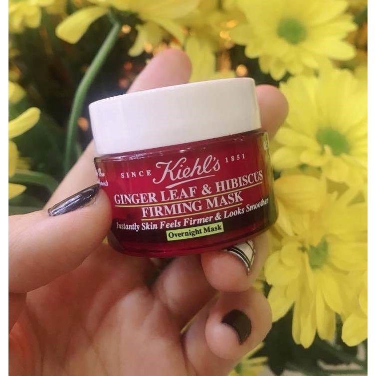 [TÍM] MẶT NẠ NGỦ KIEHL'S GINGER LEAF & HIBISCUS (GỪNG VÀ HOA DÂM BỤT) -14ML