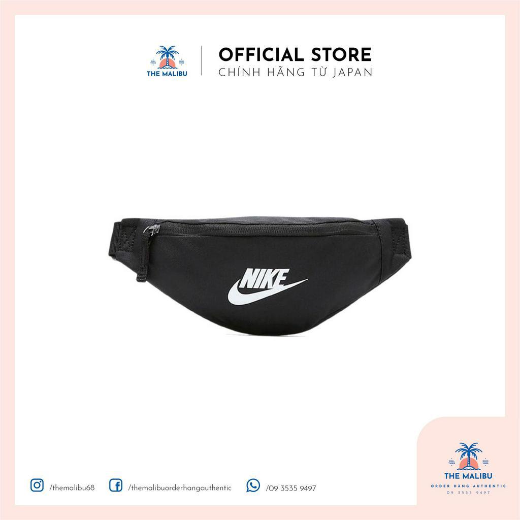 Túi bao tử Nike Heritage black DB0488-010 kích thước 28x12x7cm