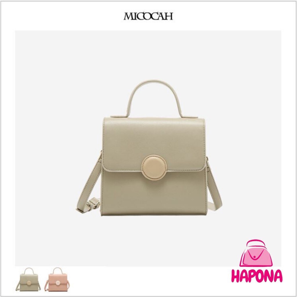 Túi xách nữ Micocah chính hãng MS282 - Túi đeo chéo nữ kiểu dáng đơn giản style Hàn Quốc