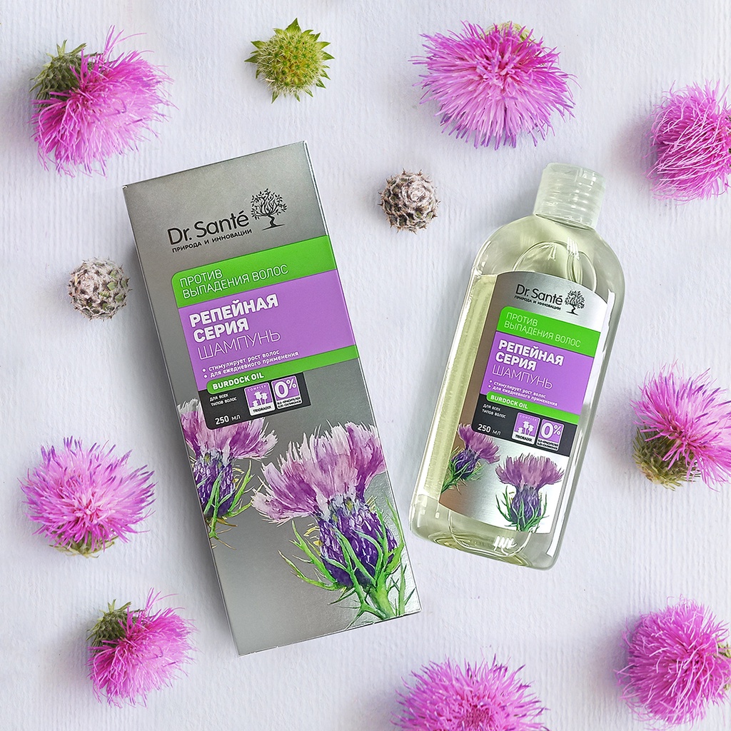 Dầu gội Dr.Sante Burdock Serrie chiết xuất ngưu bàng chống rụng tóc 250ml