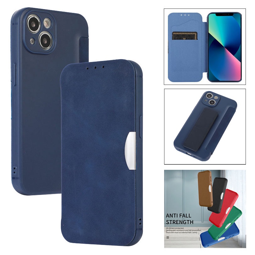 Bao Da Điện Thoại Nắp Lật TPU Có Giá Đỡ Cho Samsung S22+ S22 Plus Ultra A22 A32 A12 F12 M12 A52 A72 5G