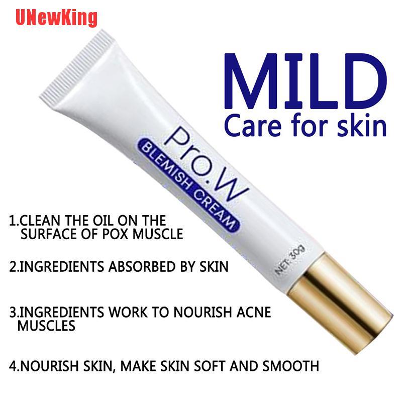 (Hàng Mới Về) Kem Trị Sẹo Mụn Làm Trắng Da 30ml