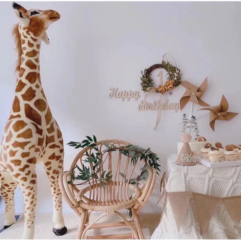 Chữ gỗ sinh nhật Happy Birthday hoặc Happy 100days phong cách Hàn Quốc