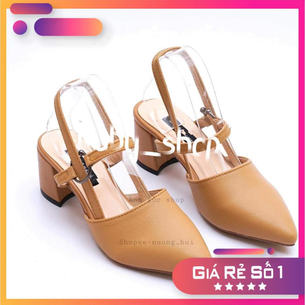 RUBY_SHOP Giày cao gót nữ khoá sang chảnh 5cm  - mã 893