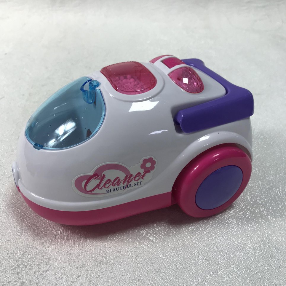 Electric Vacuum Cleaner For Kids Durable Fun Realistic Toy With Light Sound