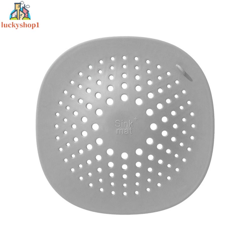 Miếng Chặn Tóc Bằng Silicon Mới Bảo Vệ Cống Thoát Nước Bồn Rửa Nhà Tắm