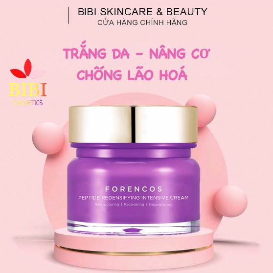 KEM TUYẾT SƯƠNG SA DƯỠNG TRẮNG CAO CẤP FORENCOS KOREA